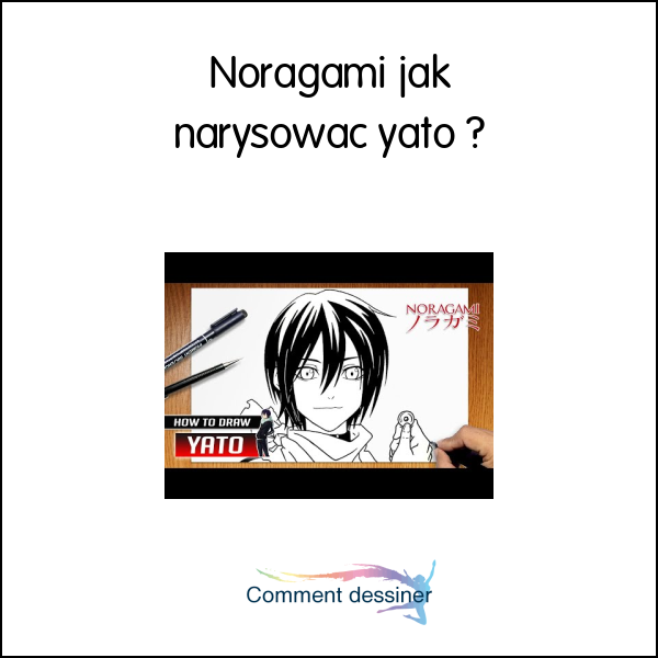 Noragami jak narysować yato